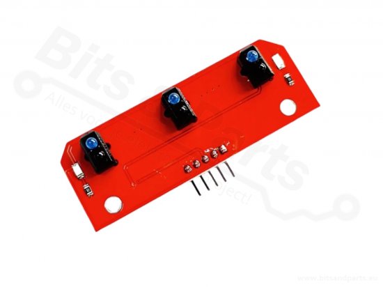 Infrared/IR reflection sensor (Line follower) analog TCRT5000 3-way